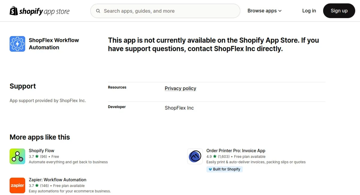 ShopFlex Workflow Automation cover