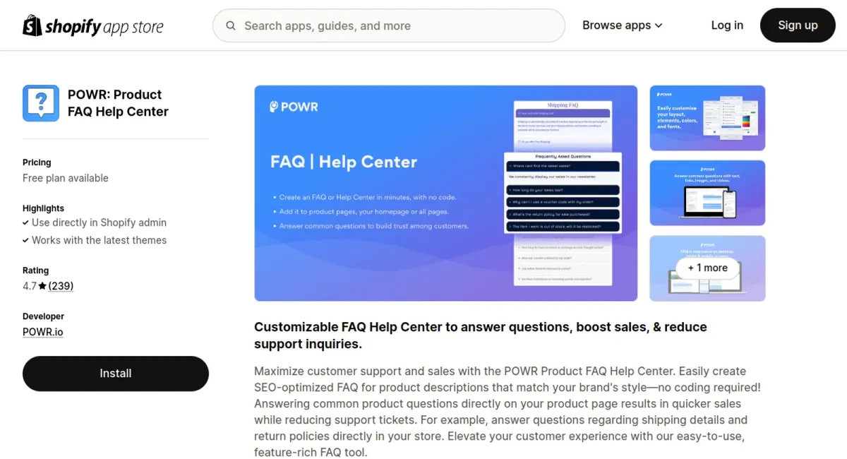 POWR: FAQ &amp; Help Center cover