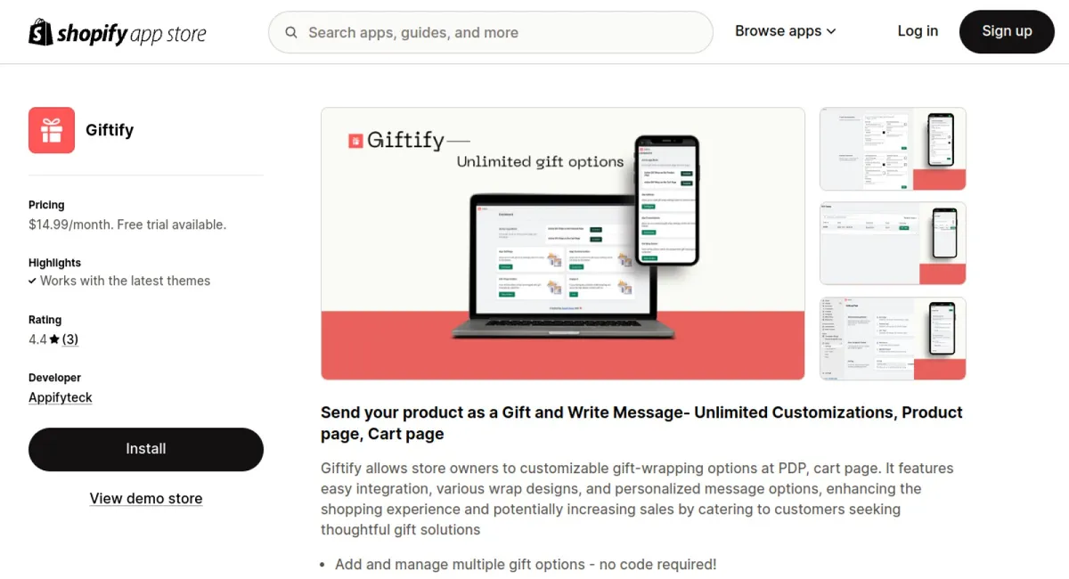Giftify cover