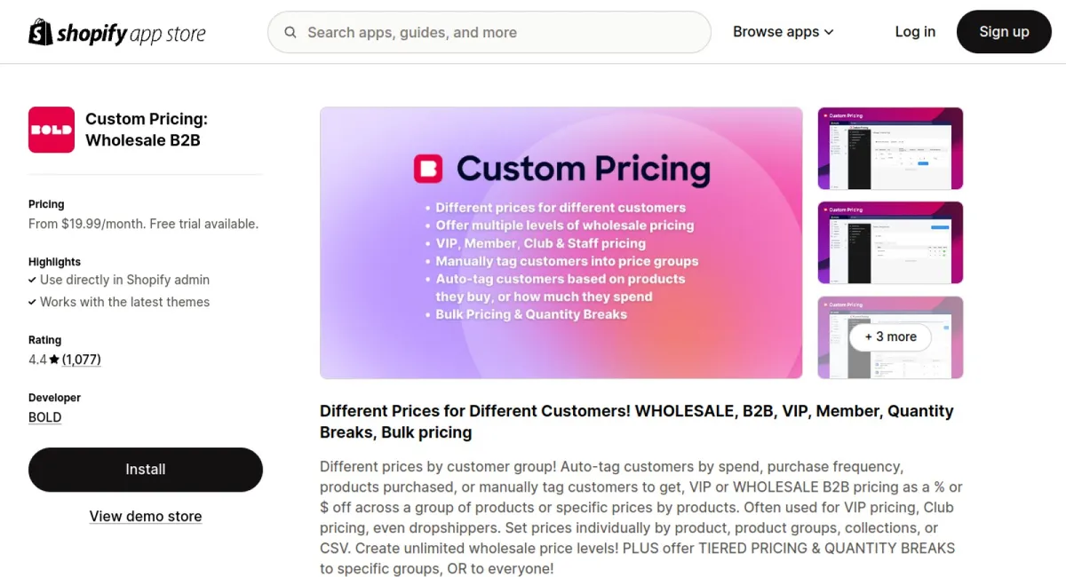 Bold Custom Pricing: Wholesale cover