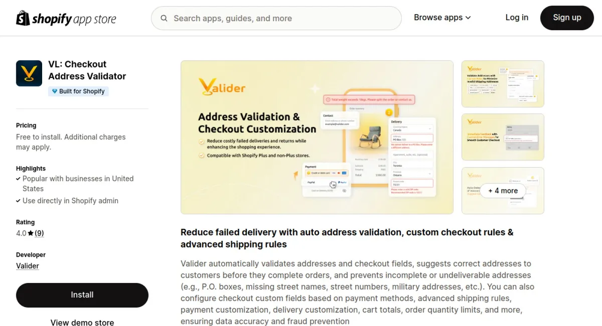 VL: Checkout Address Validator cover
