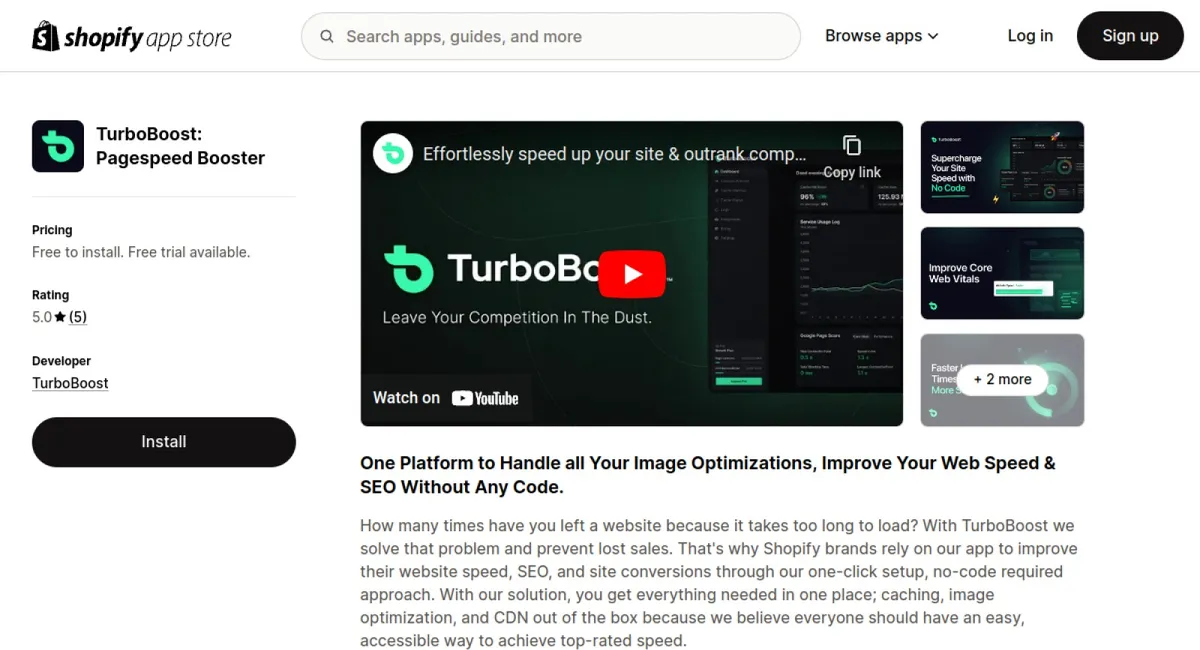 TurboBoost: Pagespeed Booster cover