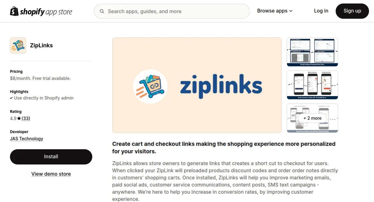 ZipLinks cover