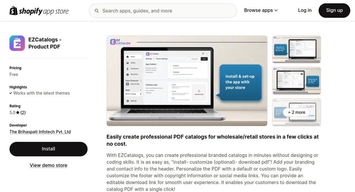 EZCatalogs ‑ Product PDF cover