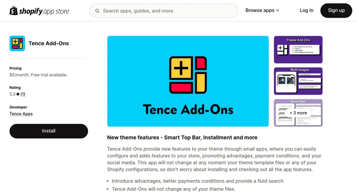 Tence Add‑Ons cover