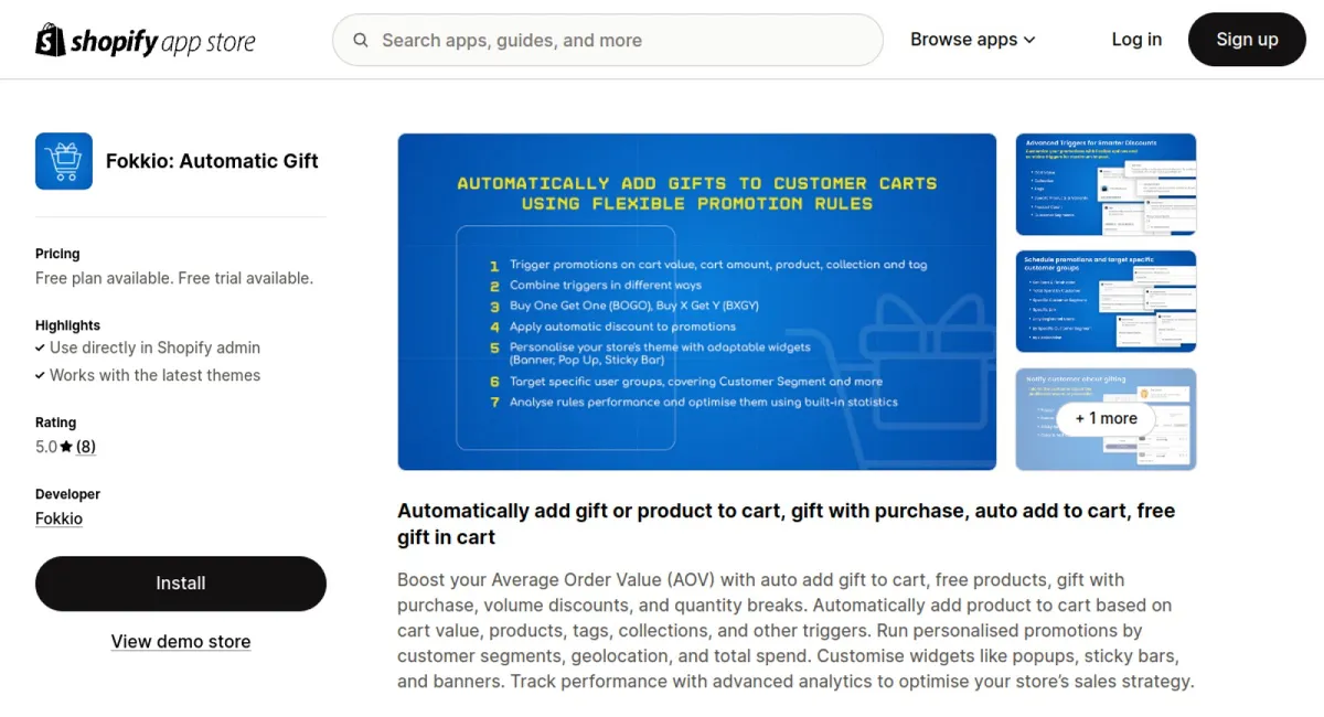 Fokkio Free Gift With Purchase cover