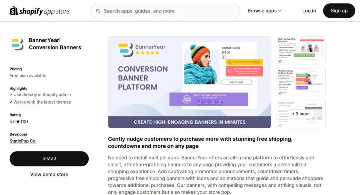 BannerYear! Conversion Banners cover