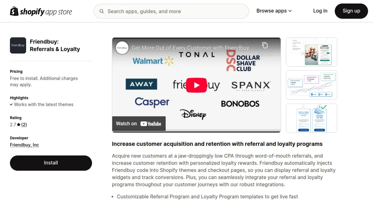 Friendbuy: Referrals &amp; Loyalty cover