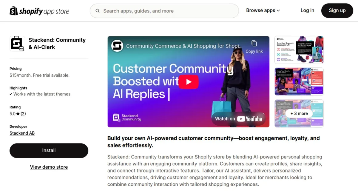 Stackend: Community &amp; AI‑Clerk cover