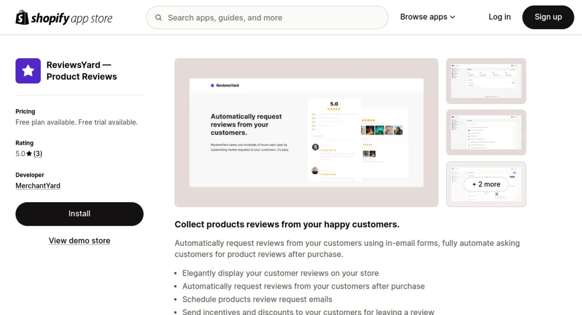 ReviewsYard — Product Reviews cover
