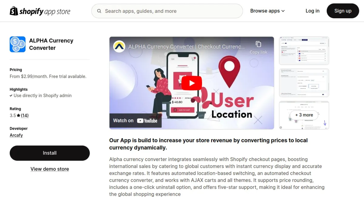 ALPHA Currency Converter cover