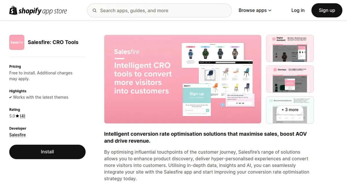 Salesfire: CRO Tools cover