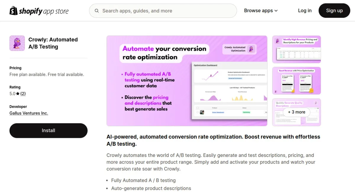 Crowly: Automated A/B Testing cover