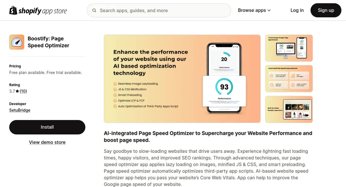 Boostify: Page Speed Optimizer cover