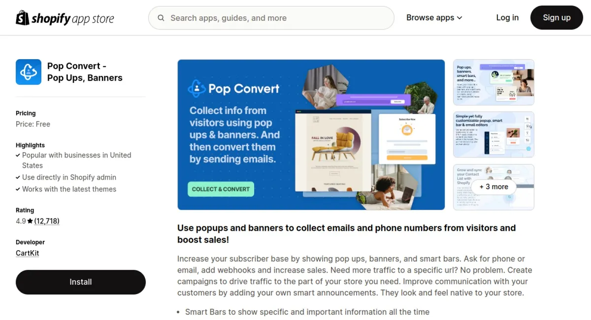 Pop Convert ‑ Pop Ups, Banners cover