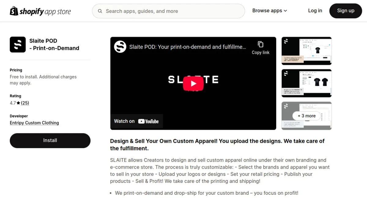 Slaite POD ‑ Print‑on‑Demand cover