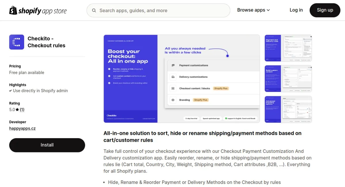 Checkito ‑ Checkout rules cover