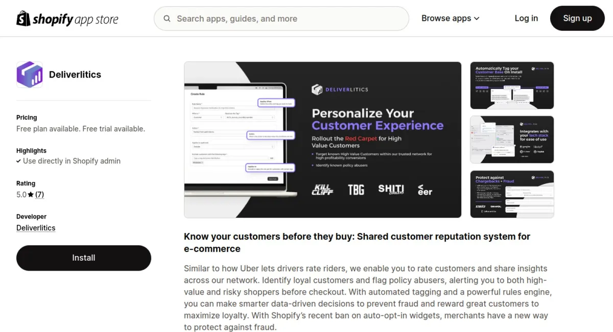 Deliverlitics: Stop Scammers cover