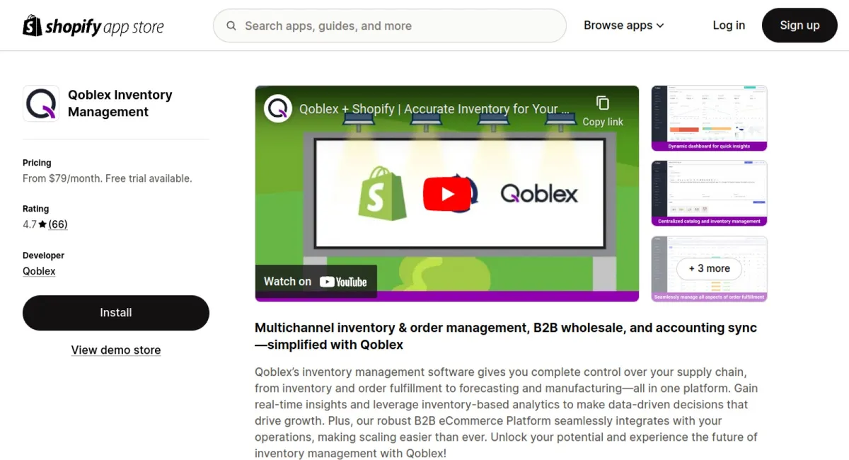 Qoblex Inventory Management cover