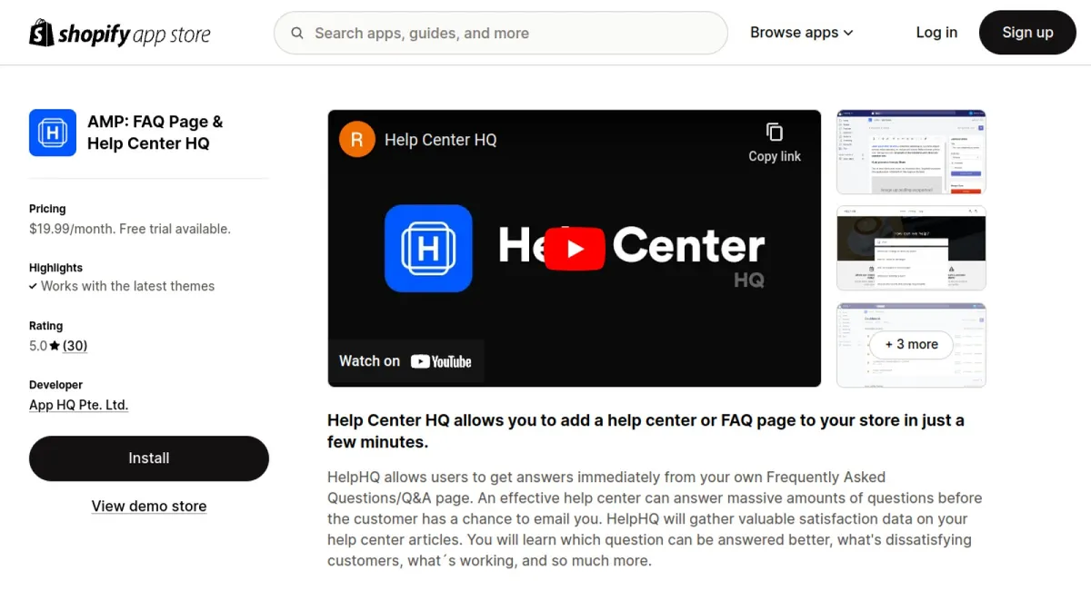 FAQ Page &amp; Help Center HQ cover