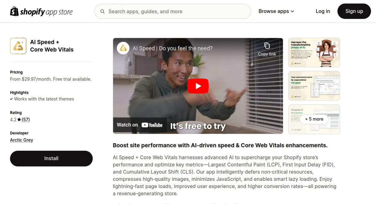 AI Speed + Core Web Vitals cover