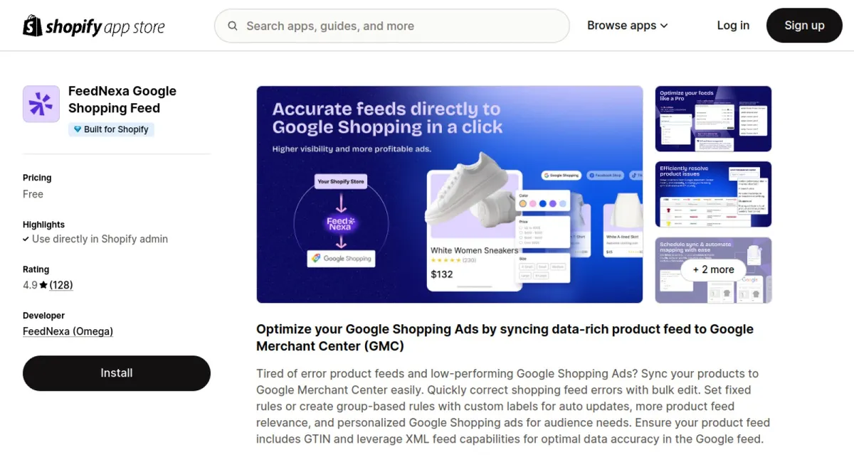 FeedNexa Google Shopping Feed cover