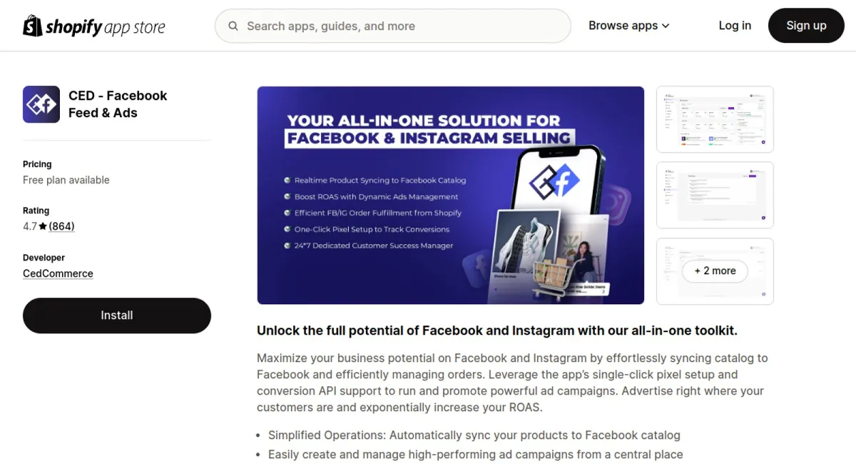 CED ‑ Facebook Feed &amp; Ads cover