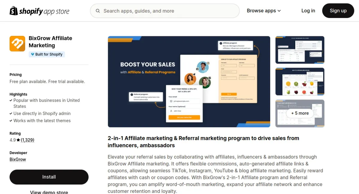 BixGrow: Affiliate Marketing cover