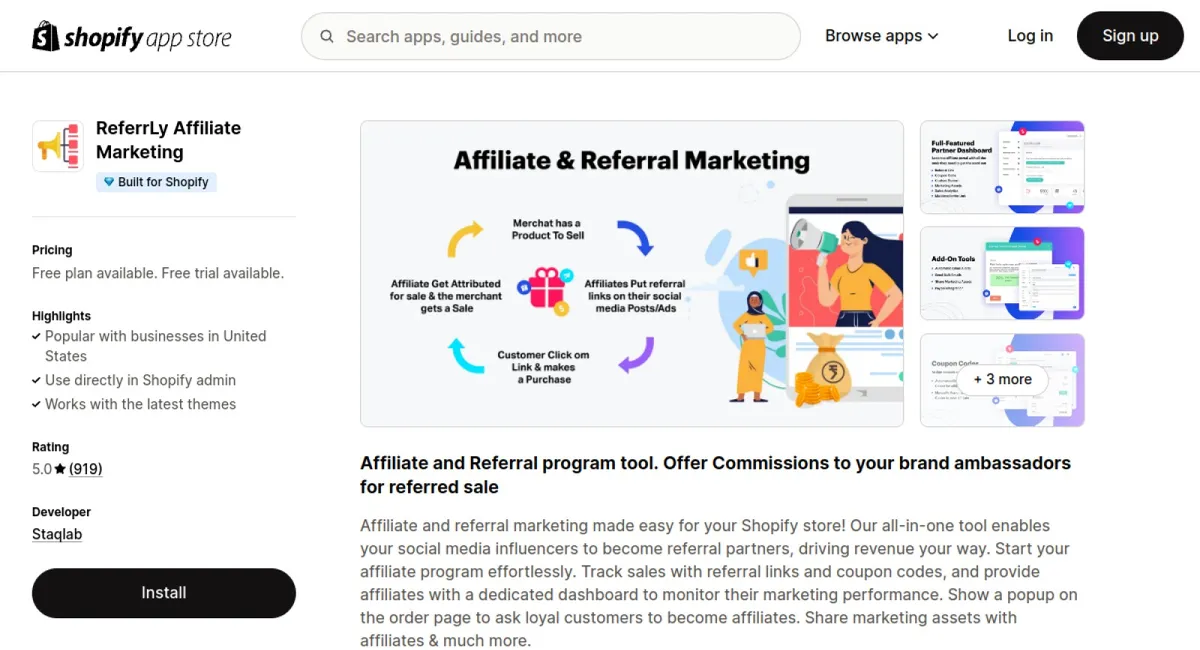 ReferrLy Affiliate Marketing cover