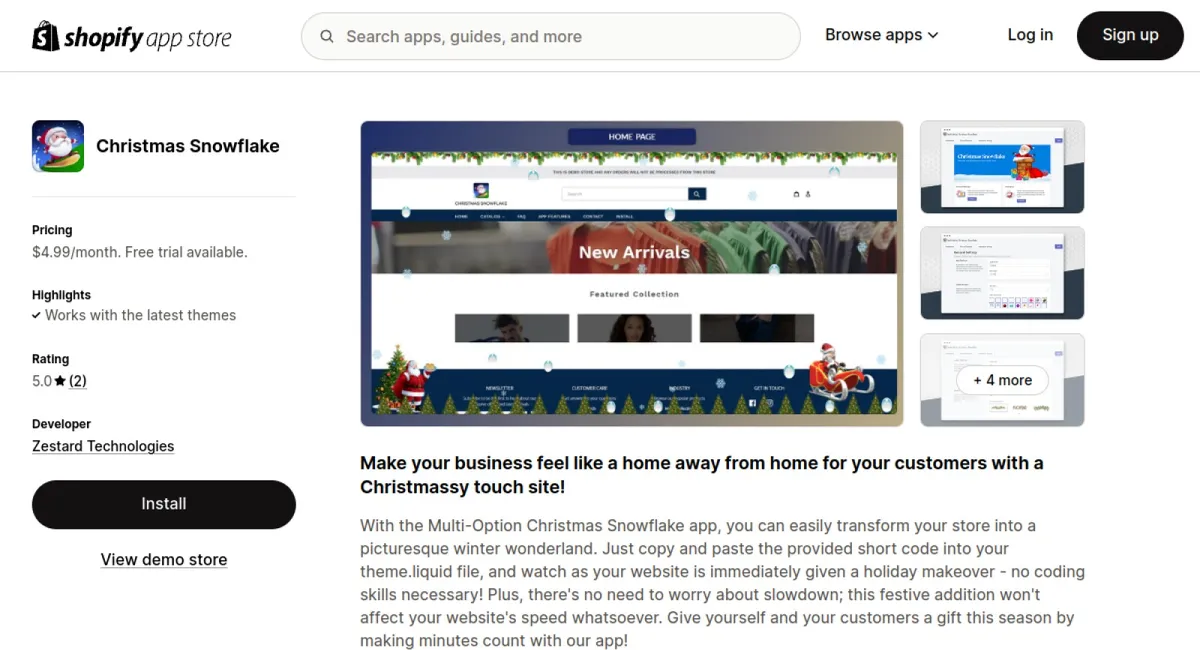 Christmas Snowflake cover