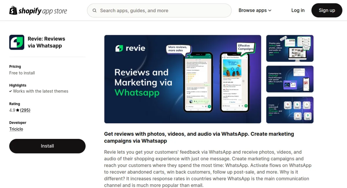 Revie: Reviews &amp; Marketing cover