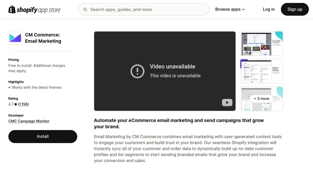 CM Commerce: Email Marketing cover