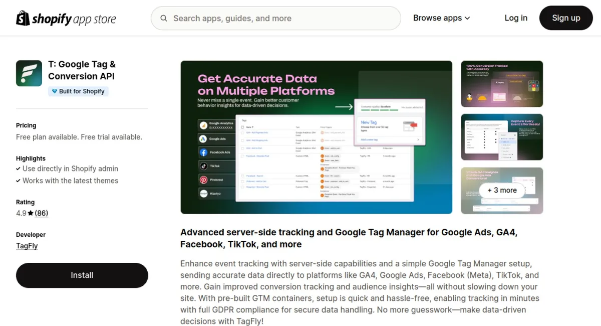 TagFly Google Ads, Tag Manager cover
