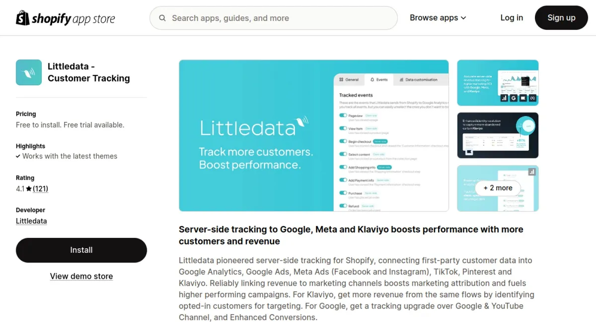 Littledata ‑ Customer Tracking cover