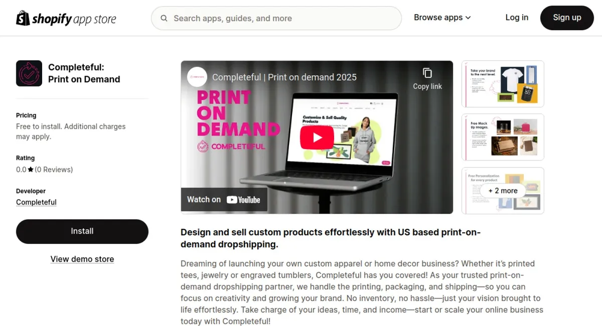 Completeful: Print on Demand cover