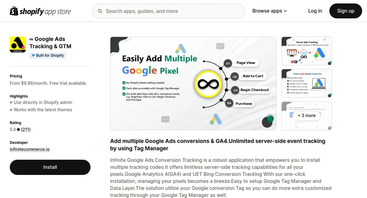 ∞ Google Ads Tracking &amp; GTM cover