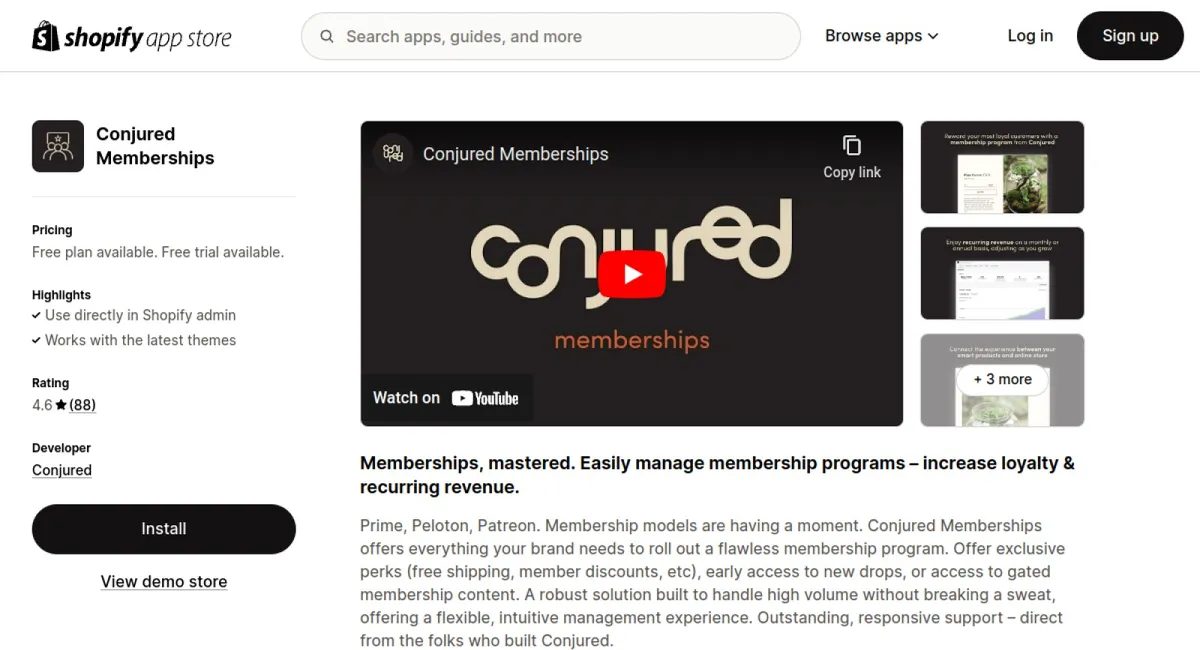 Conjured Memberships cover