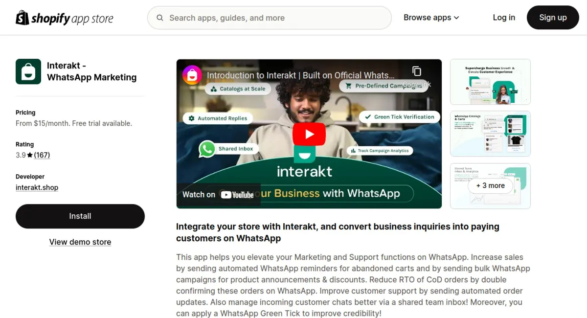 Interakt ‑ WhatsApp Marketing cover