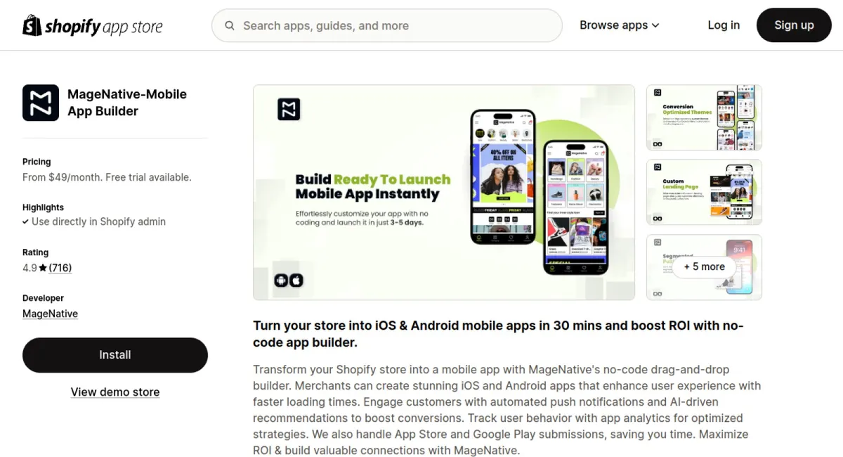 MageNative‑Mobile App Builder cover