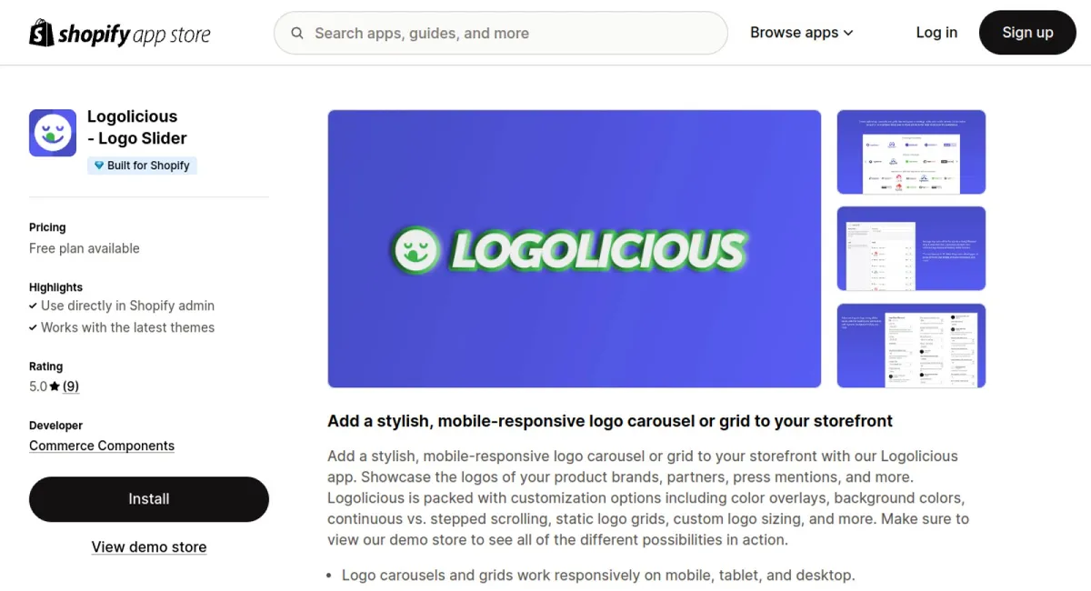Logolicious ‑ Logo Slider cover