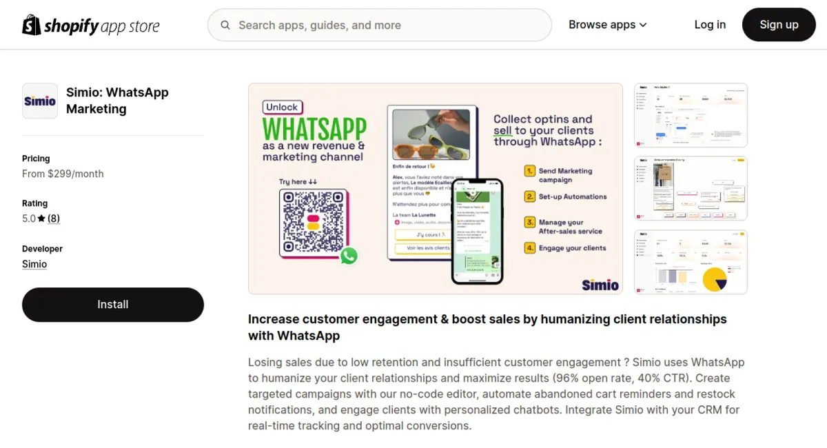 Simio: WhatsApp Marketing cover