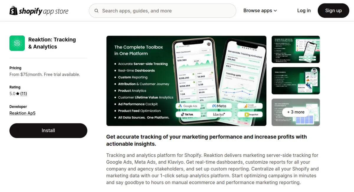 Reaktion: Tracking &amp; Analytics cover