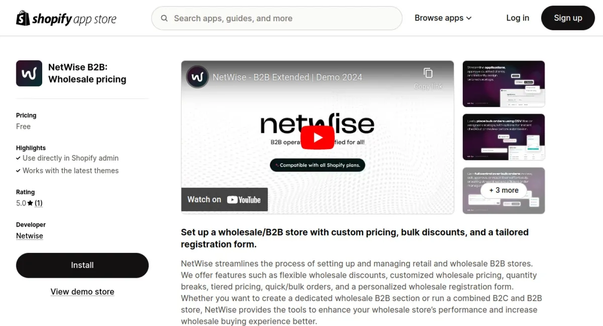 NetWise : B2B &amp; Wholesale cover