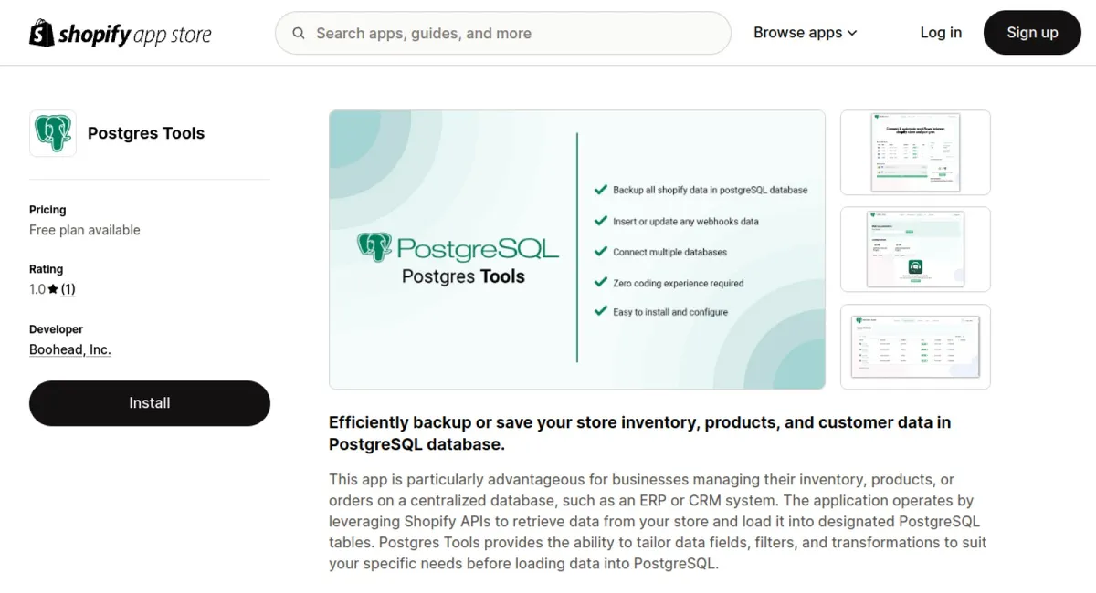 Postgres Tools cover