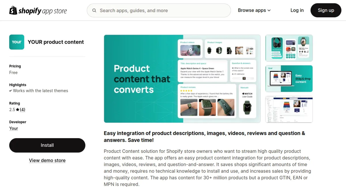 YOUR product content cover