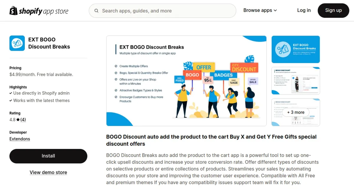 EXT BOGO Discount Breaks cover