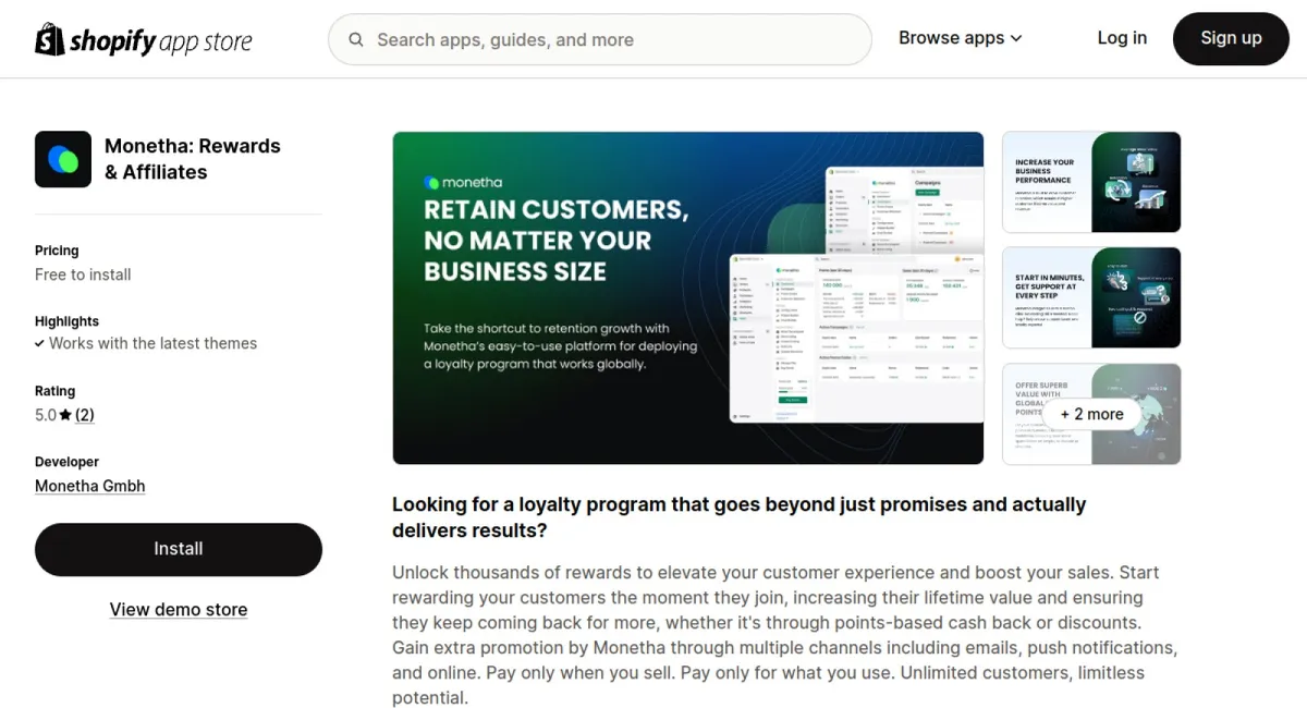 Monetha: Rewards &amp; Affiliates cover