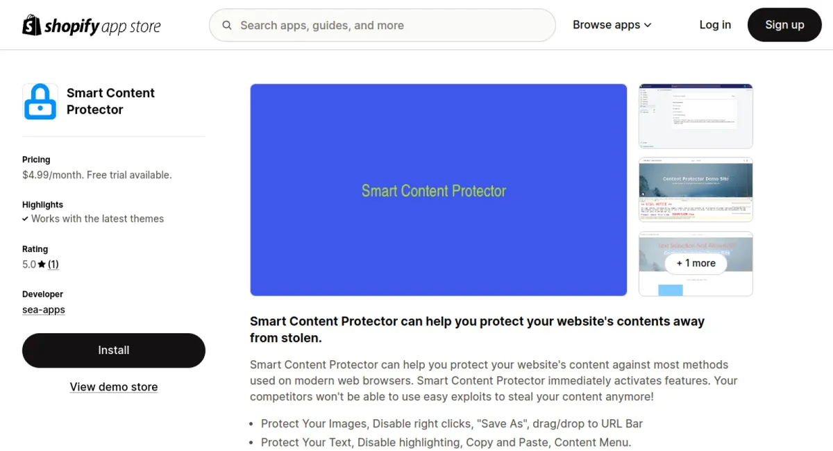 Smart Content Protector cover