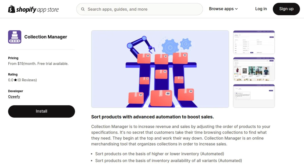 Smart Collection Manager cover