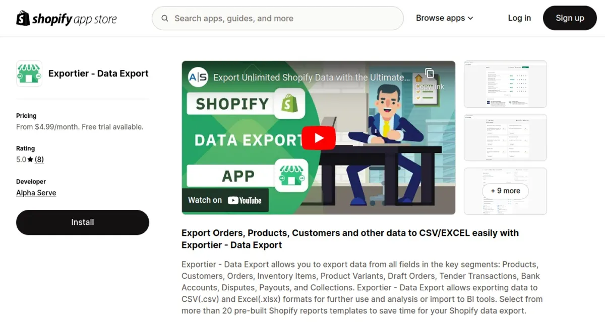 Exportier ‑ Data Export cover